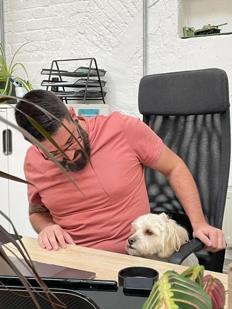 Dog friendly workspace