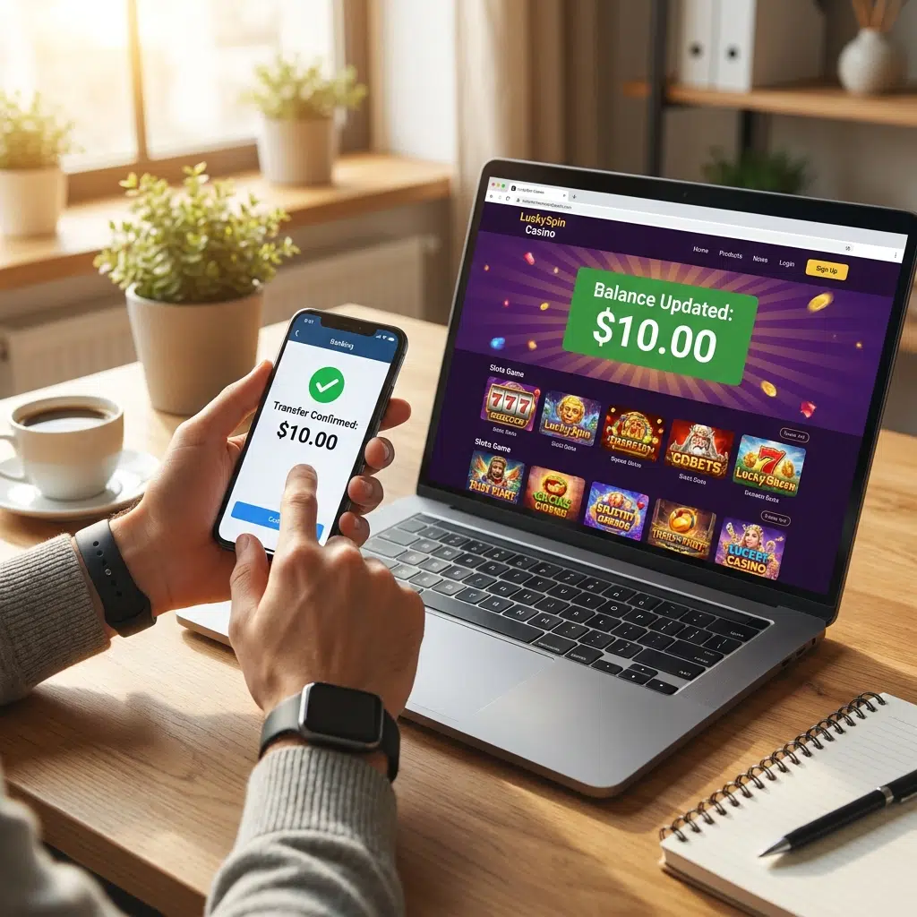 how to make $10 casino deposit step by step Australia